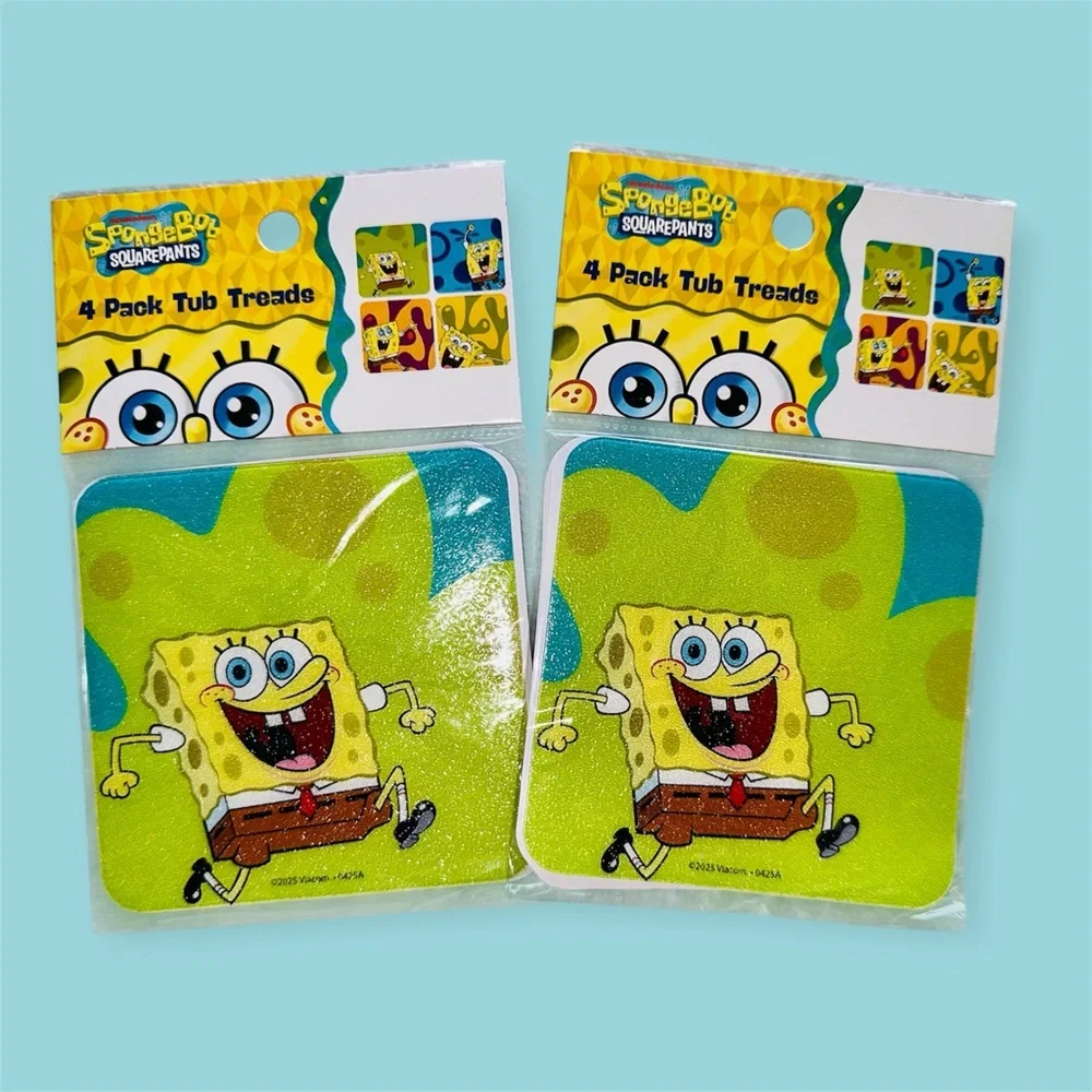 New SpongeBob 8pc Tub Treads Set